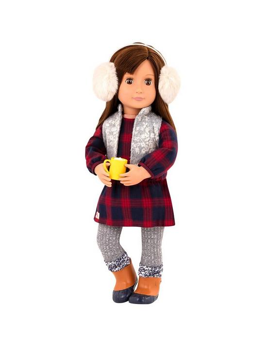stillFront image of our-generation-cocoa-cozy-outfit-set