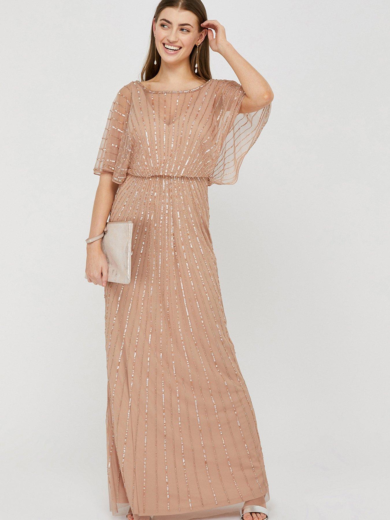 monsoon embellished maxi dress