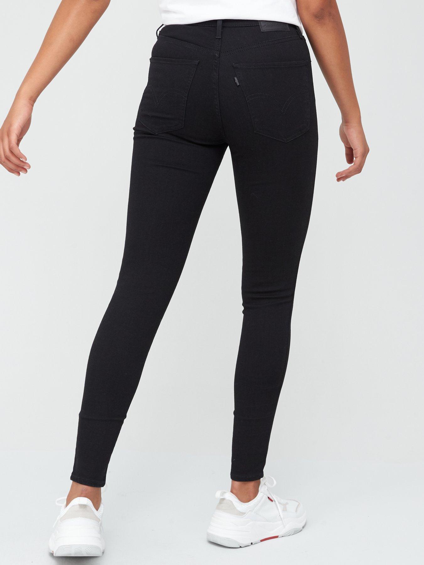stillFront image of levis-mile-high-super-skinny-jean-black-celestial