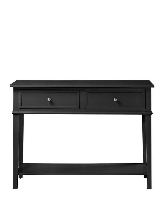 stillFront image of dorel-home-franklin-console-table--black