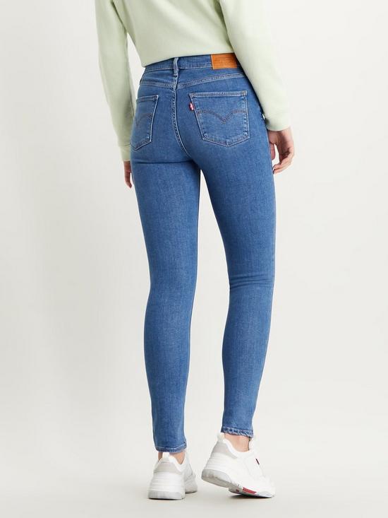 stillFront image of levis-721-high-rise-sustainablenbspskinny-jeans-blue