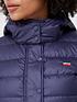 image of levis-core-down-padded-coat-blue