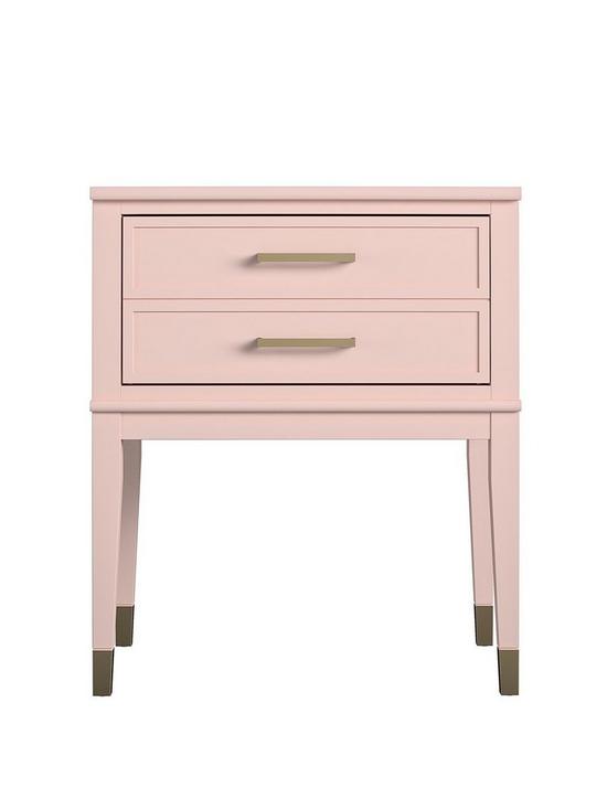 front image of cosmoliving-by-cosmopolitan-westerleigh-side-table--pinkgold