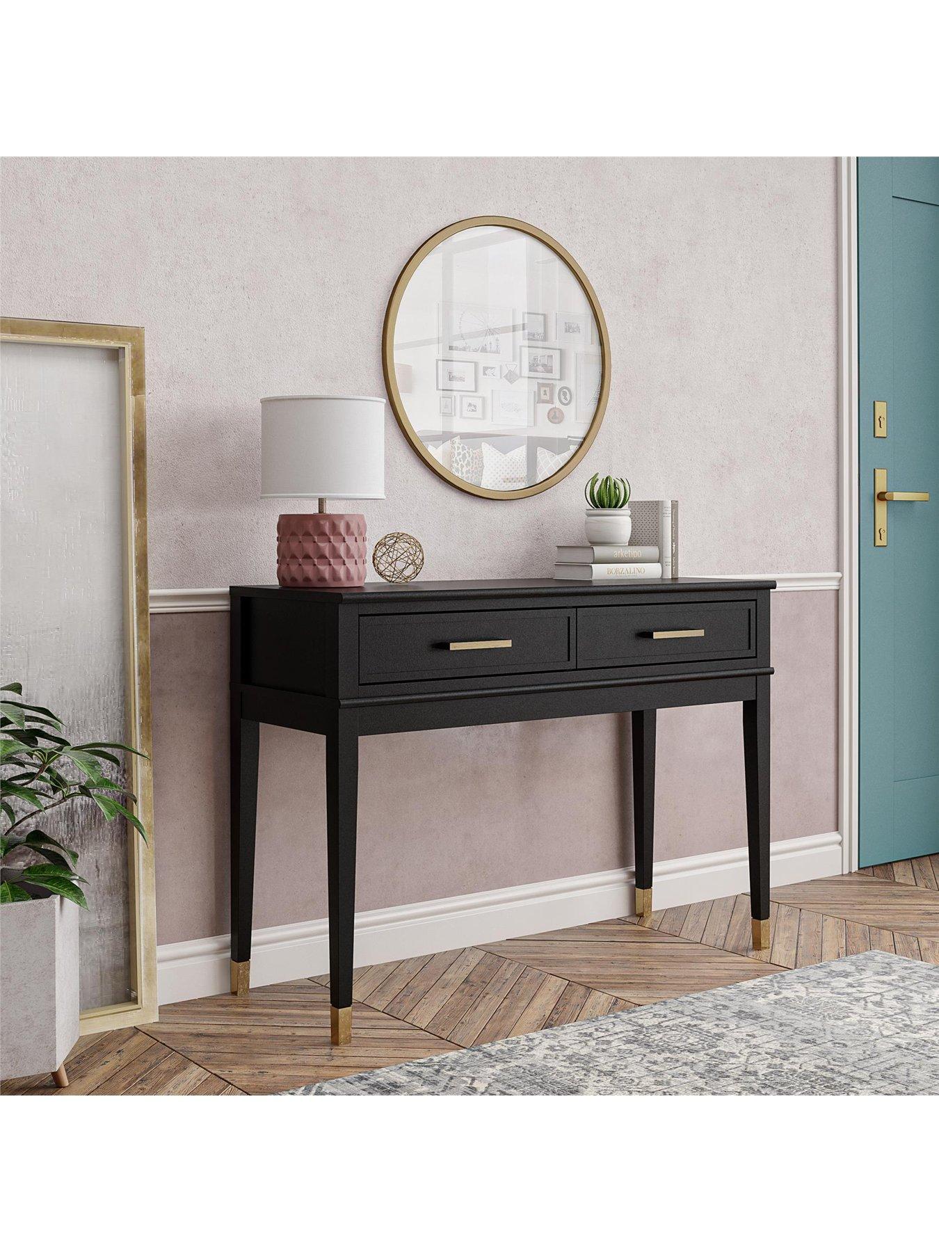 Image 1 of 5 of Dorel Home Westerleigh Console Table - Black