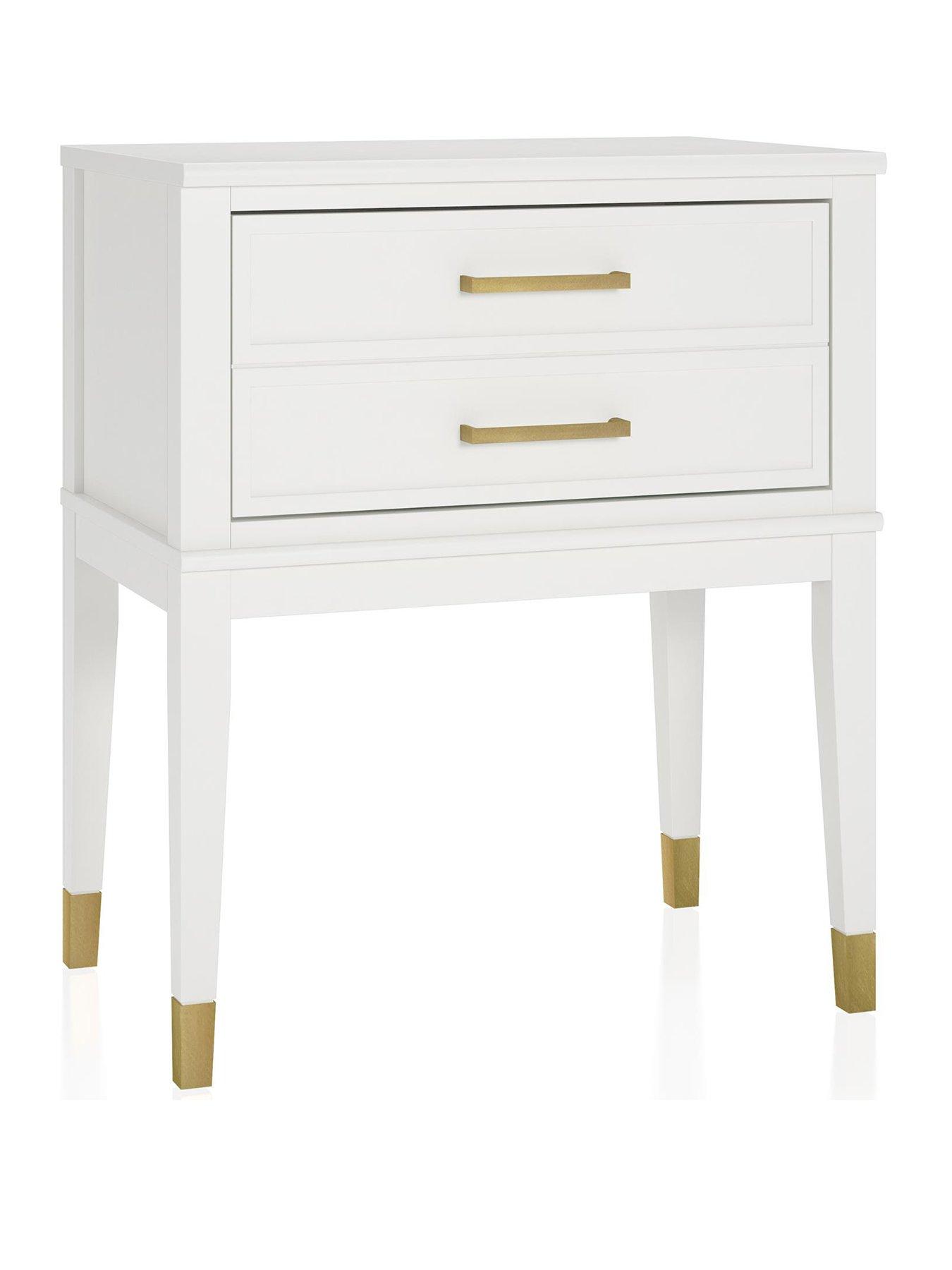 Image 3 of 6 of Dorel Home Westerleigh Side Table - White