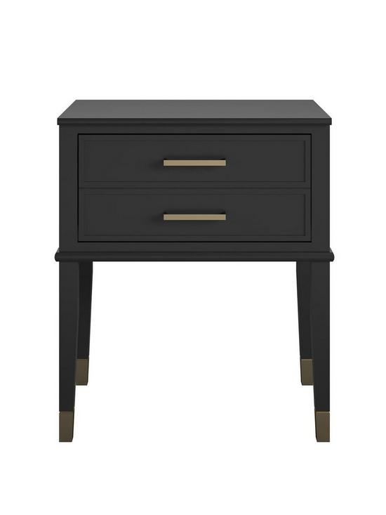front image of cosmoliving-by-cosmopolitan-westerleigh-side-table--blackgold
