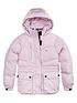  image of tommy-hilfiger-girls-waisted-sporty-padded-coat-pink