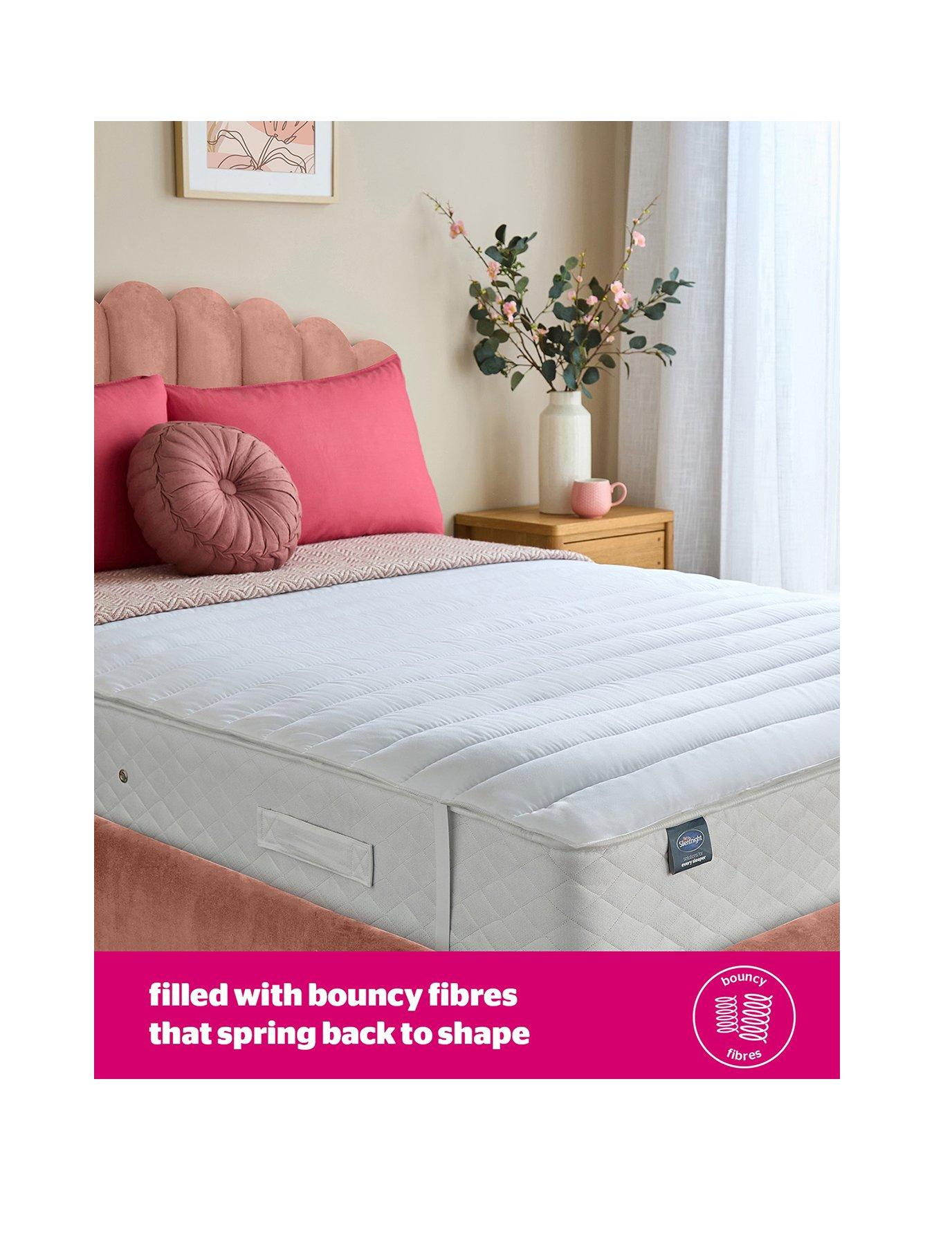 Silentnight Ultrabounce Mattress Topper Double White