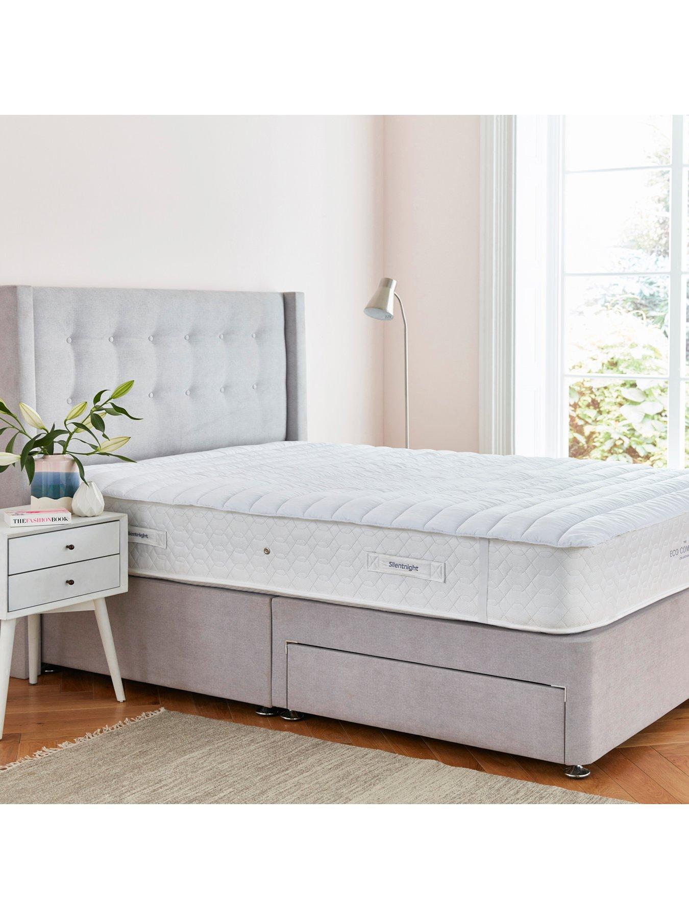  image of silentnight-ultrabounce-mattress-topper-king-size-white