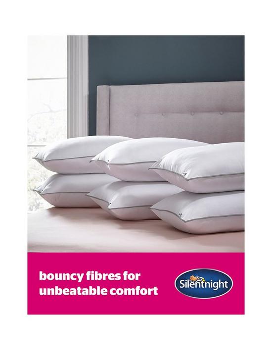 stillFront image of silentnight-ultrabounce-pillow-buy-4-get-2-free-white