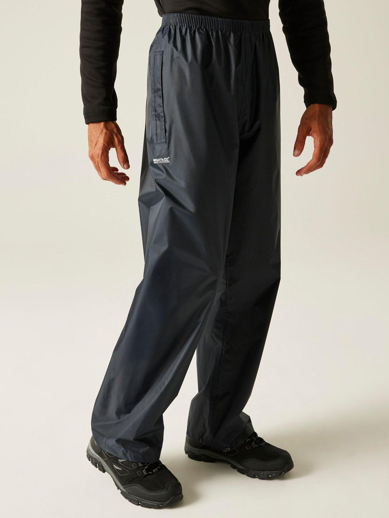 Image 1 of 6 of Regatta Stormbreak Waterproof Over-Trousers - Navy