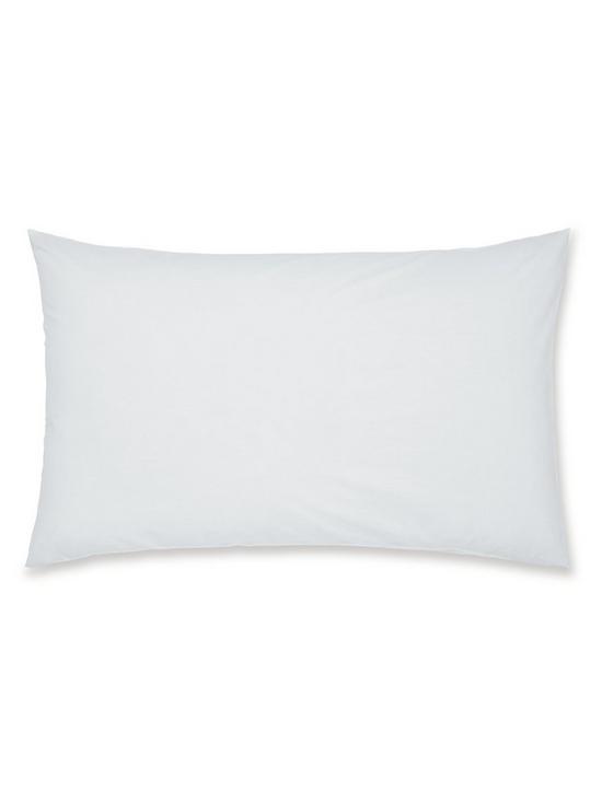 front image of catherine-lansfield-easy-ironnbspstandard-pillowcase-pair-white