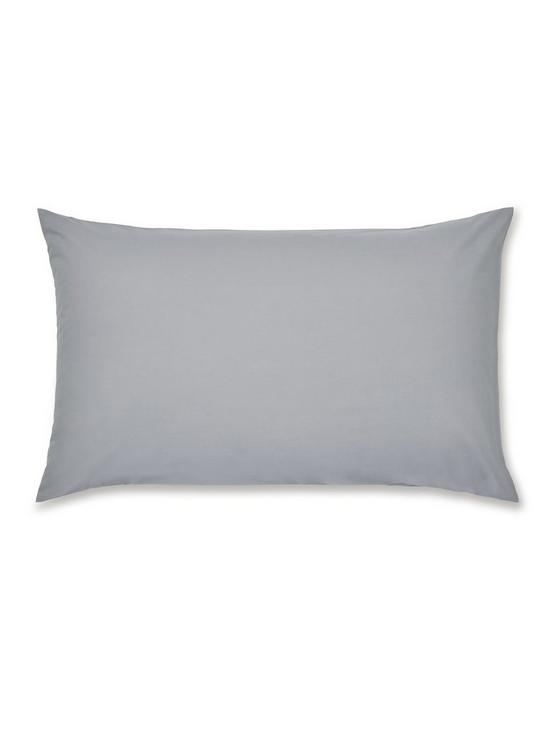 front image of catherine-lansfield-easy-ironnbspstandard-pillowcase-pair-grey