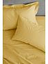  image of catherine-lansfield-non-ironnbspstandard-pillowcase-pair-ndash-ochre