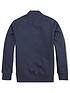  image of tommy-hilfiger-boys-tape-funnel-neck-zip-through-navy
