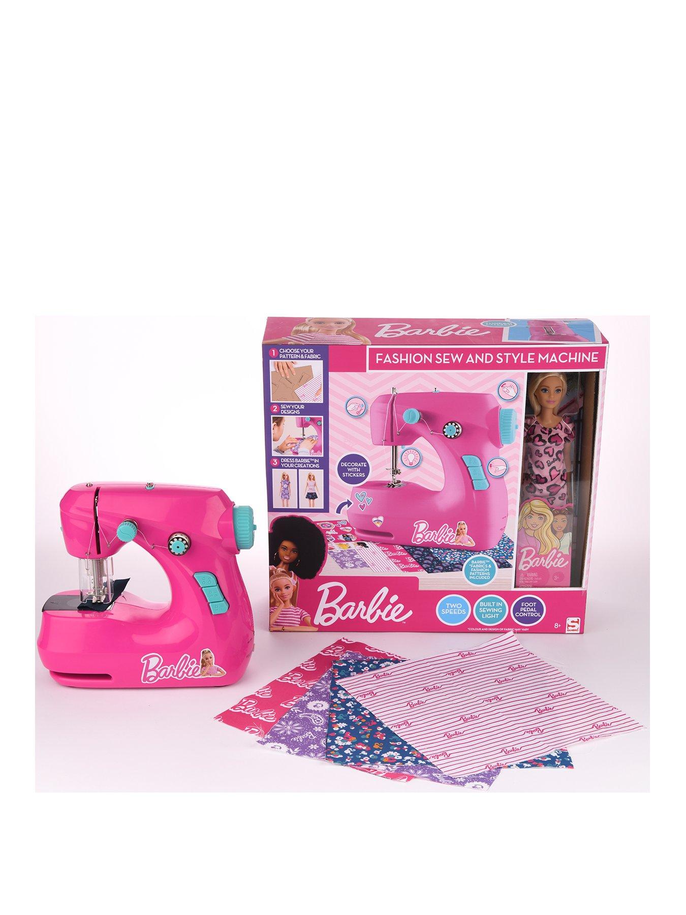 Barbie Sewing Machine with Doll