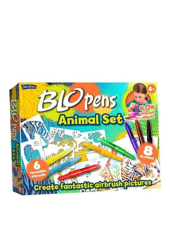 stillFront image of john-adams-blo-pens-activity-set-animals