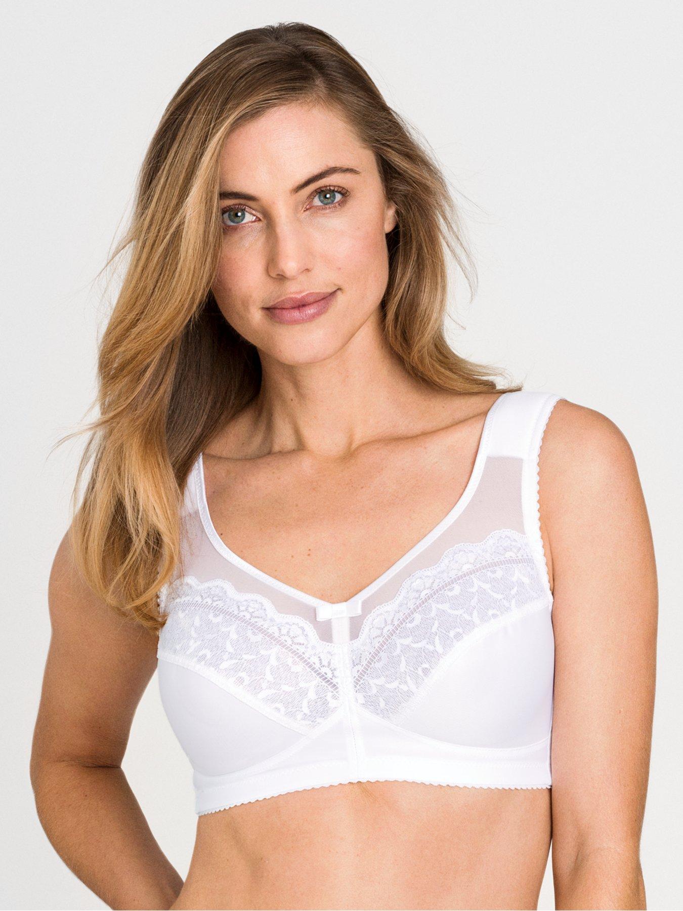 Cotton Flower bra - A good alternative to a seamless cup if you want an  'invisible' look under clothes - Miss Mary
