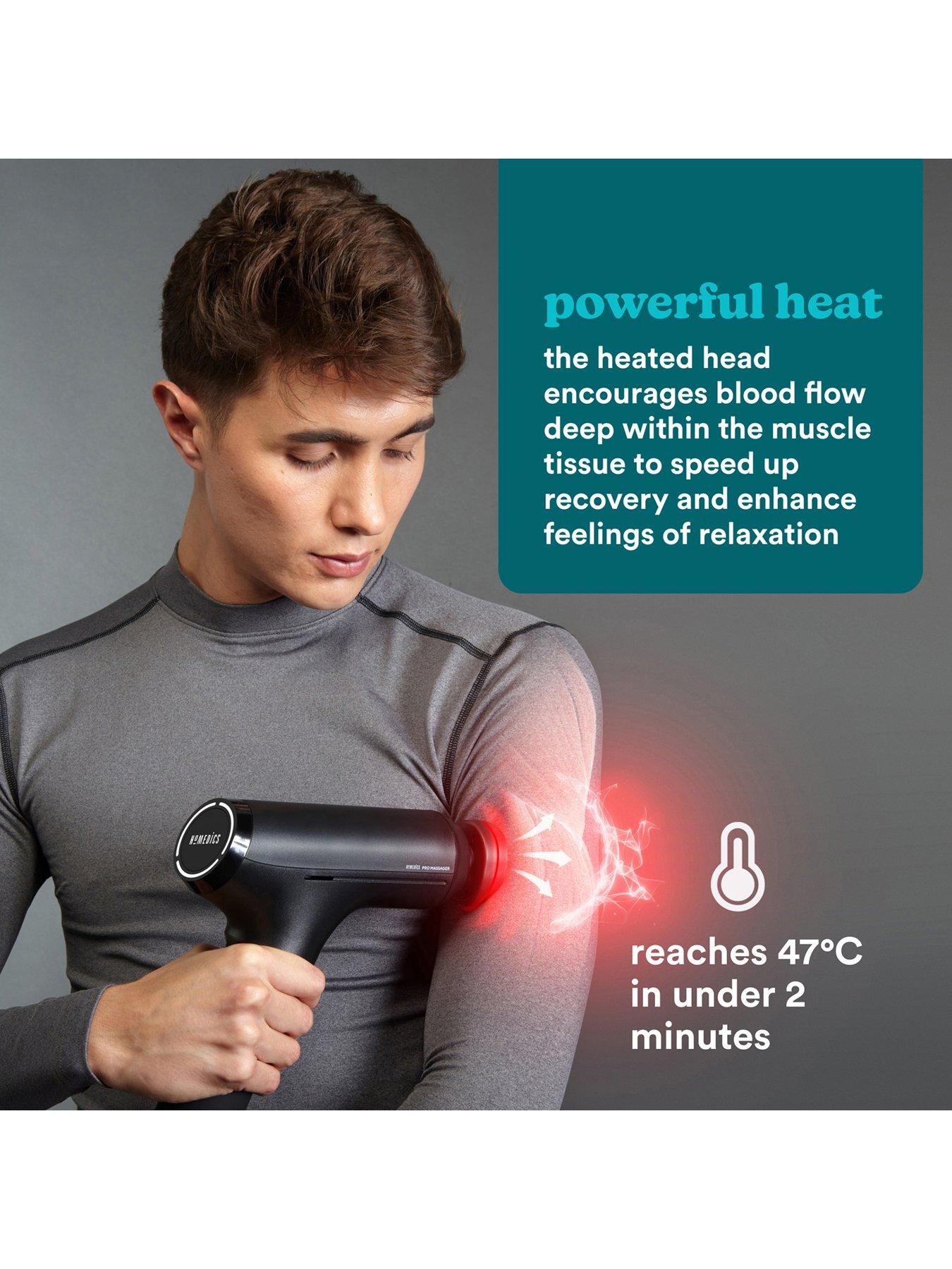 Homedics Sports Recovery Massage Gun With Heat | Littlewoods