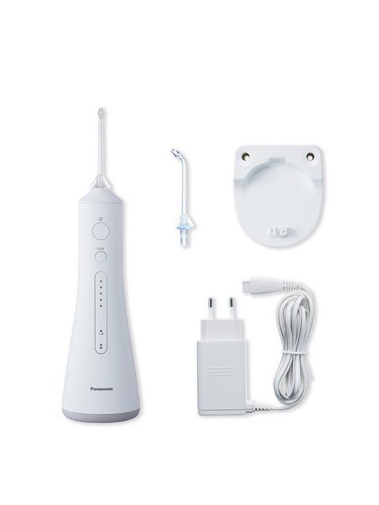 stillFront image of panasonic-ew1511-rechargeable-dental-oral-irrigator-with-ultrasonic-technology