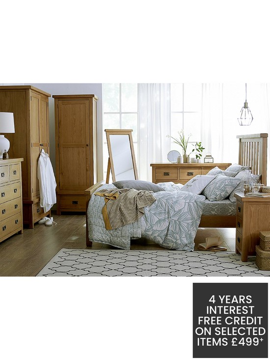 stillFront image of k-interiors-alana-part-assembled-solid-woodnbsp3-door-2-drawernbspmirrored-wardrobe