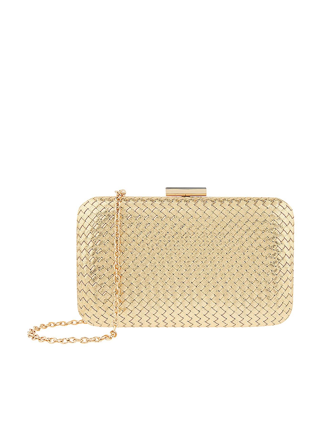 gold occasion bag