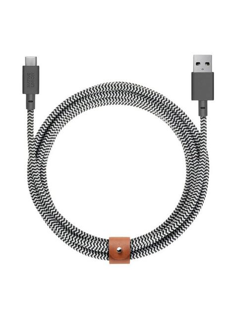 native-union-belt-cable-usb-a-to-usb-c-zebra-3m