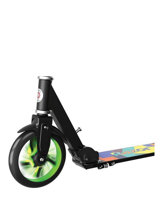 stillFront image of razor-a5-lux-lighted-scooter-green