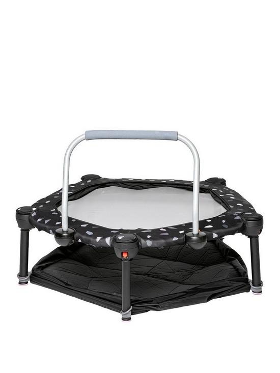 front image of 3-in-1-trampoline-black