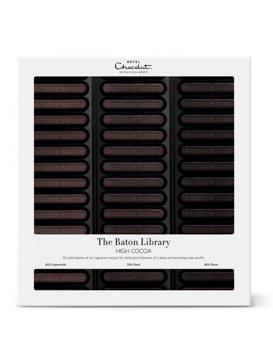 stillFront image of hotel-chocolat-the-high-cocoa-baton-library