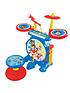  image of lexibook-my-rock-band-paw-patrol-complete-drums-set-with-seat