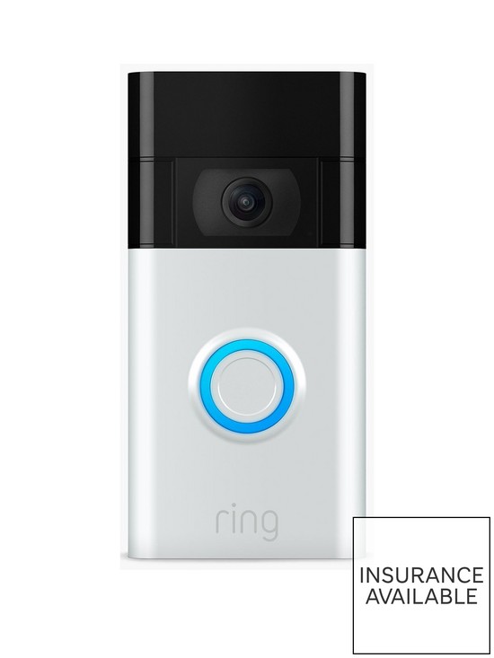 front image of ring-video-doorbell-2nd-generation-satin-nickel