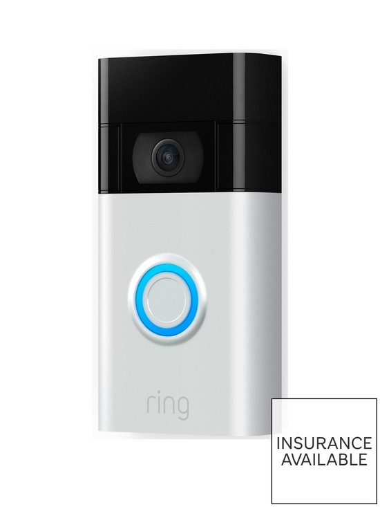 stillFront image of ring-video-doorbell-2nd-generation-satin-nickel