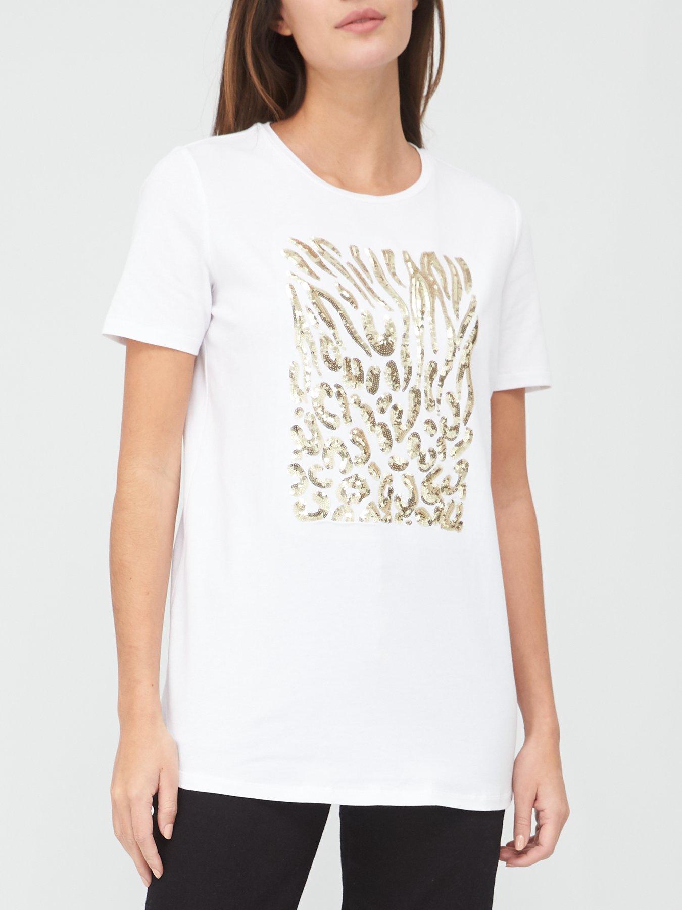 v by very sequin top
