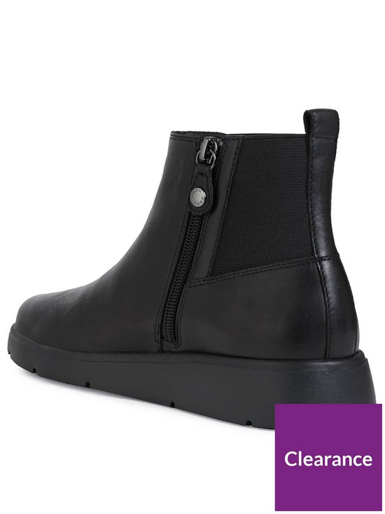 stillFront image of geox-d-arlara-leather-chelsea-wedge-ankle-boots-black