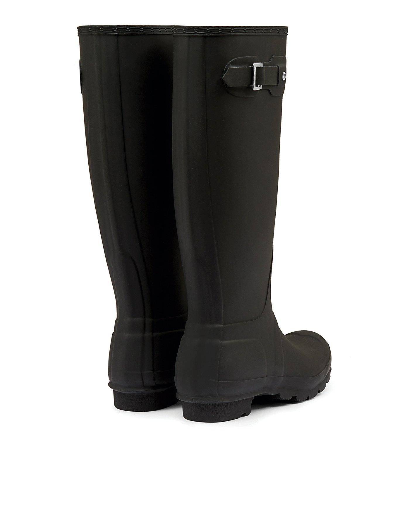 Image 2 of 5 of Hunter Original Tall Wellington Boot - Black