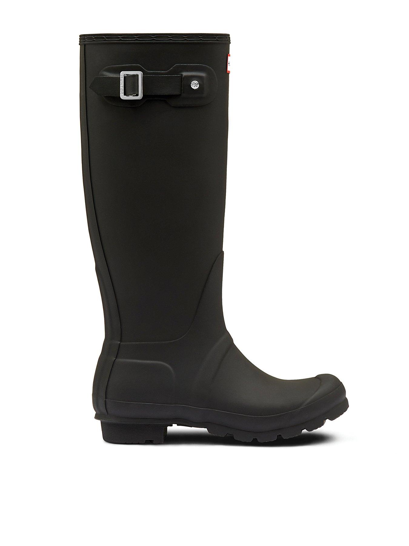 Image 3 of 5 of Hunter Original Tall Wellington Boot - Black