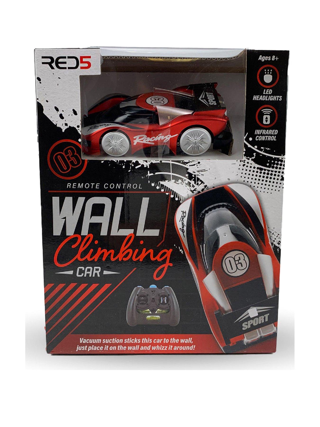remote control car that sticks to wall