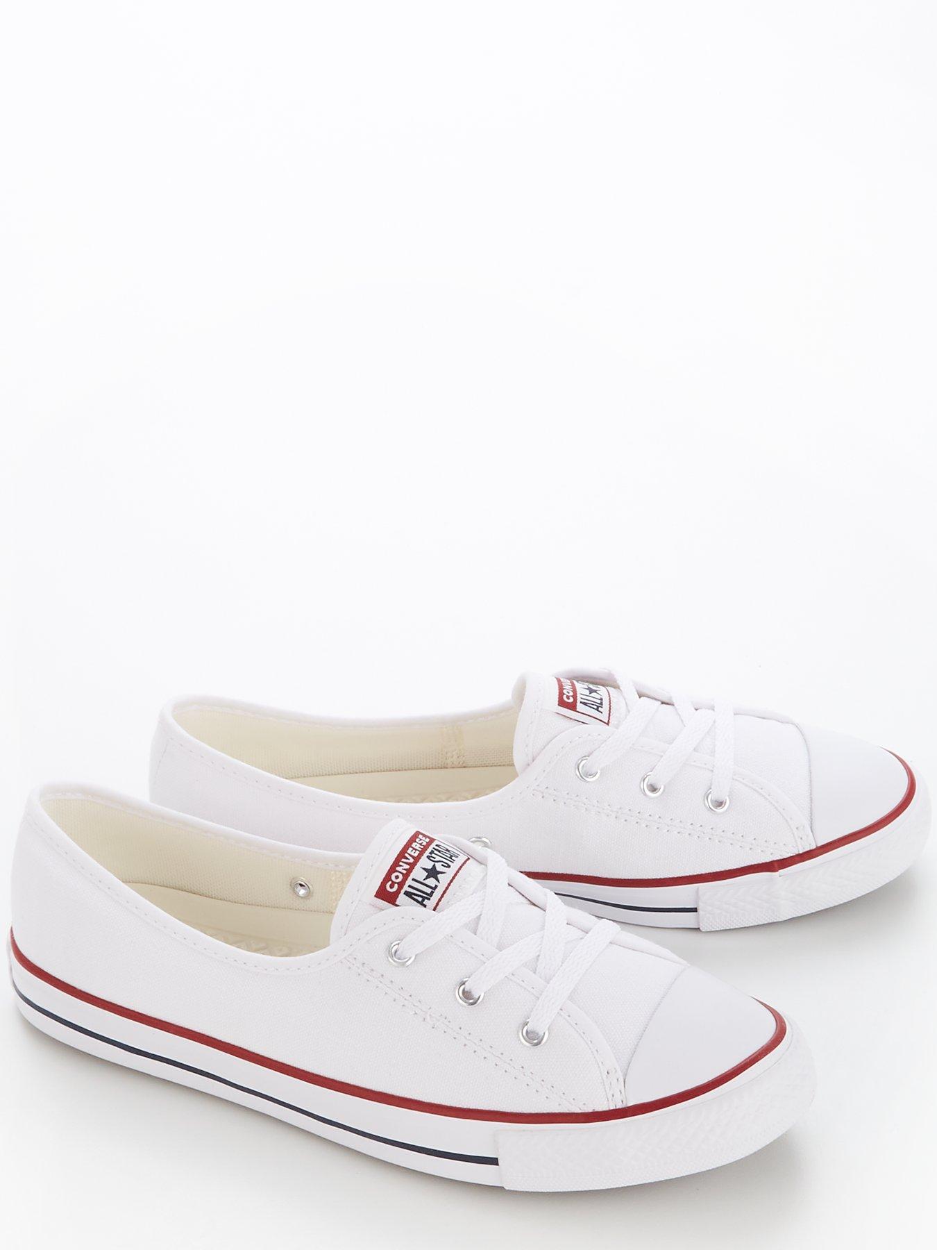 Converse all star outlet ballet lace ox white