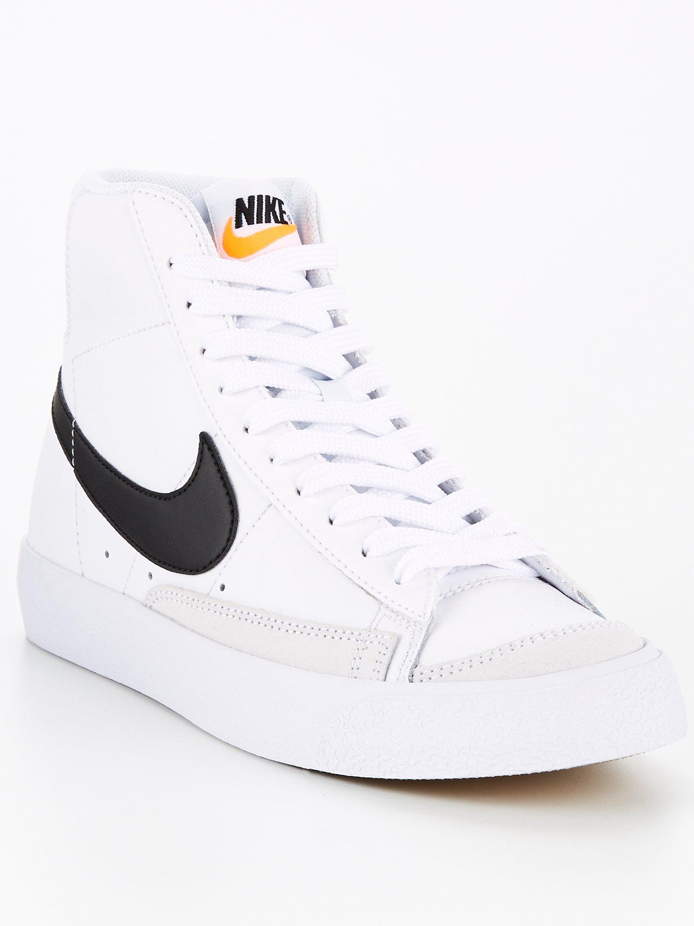 Nike Blazer Mid 77 Junior - White Black 