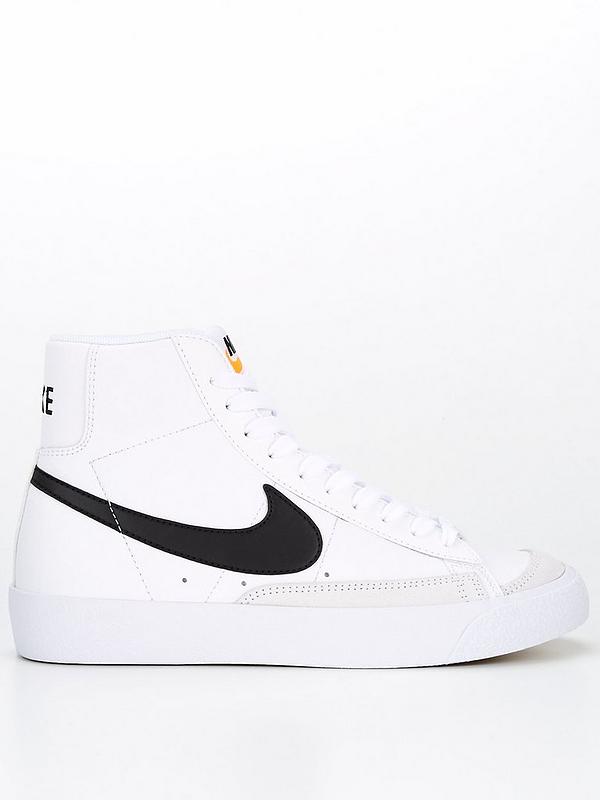 صابون للبشرة الحساسة Nike Blazer Mid 77 Junior - White Black | littlewoods.com صابون للبشرة الحساسة