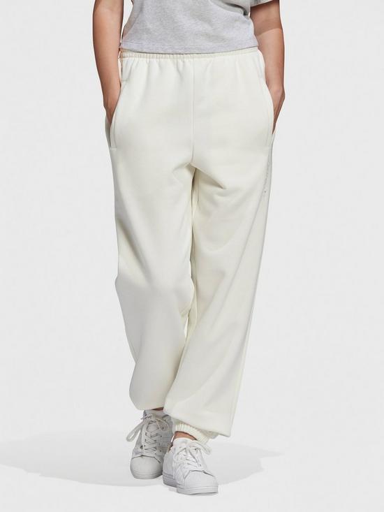 front image of adidas-originals-oversized-pants-off-white