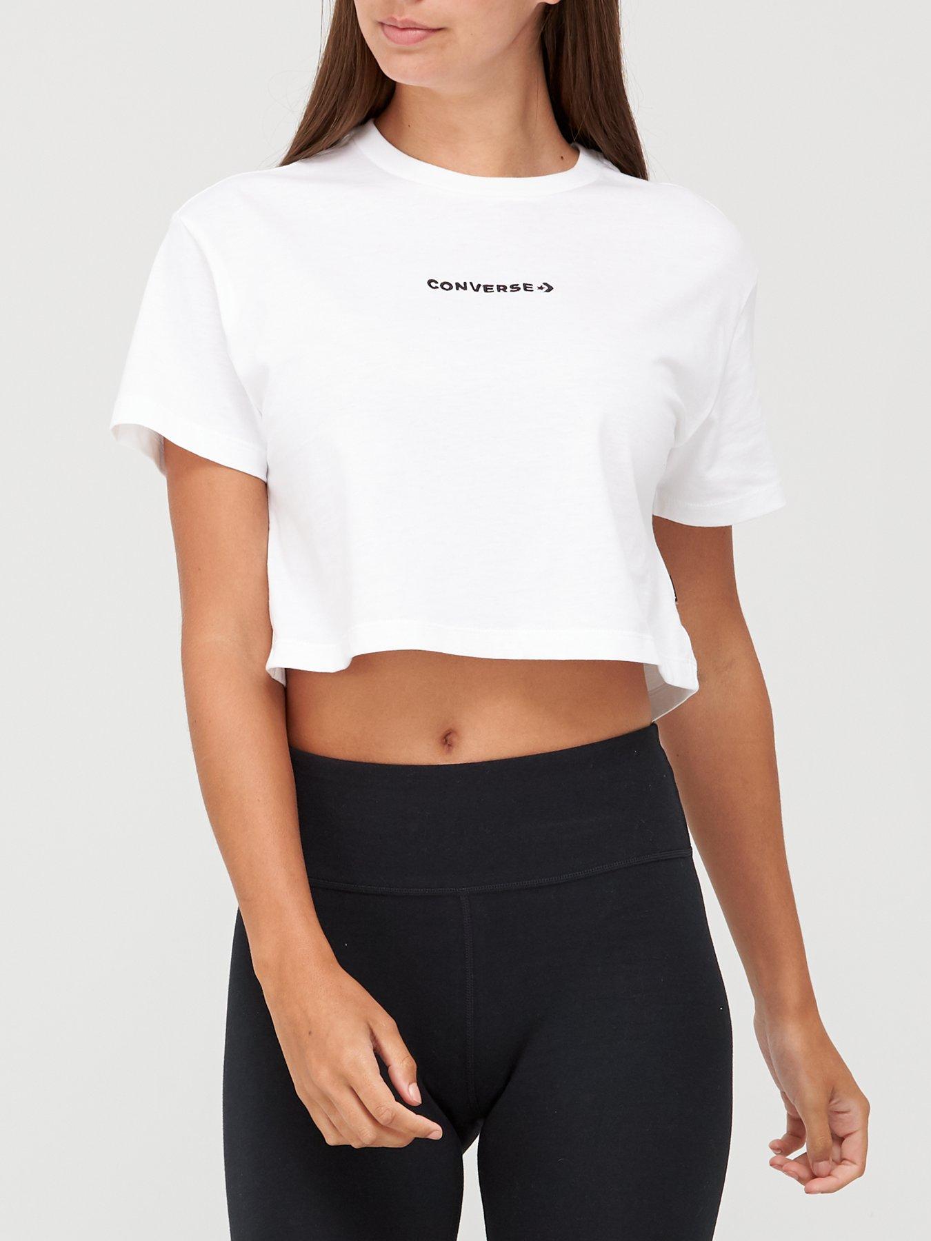 converse crop top