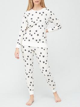 v-by-very-christmasnbspfleece-pyjamas-star-print