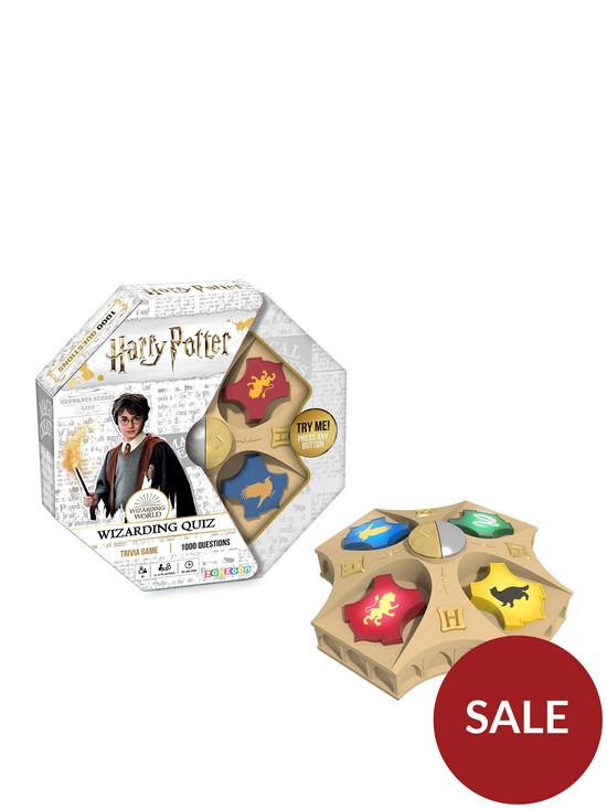 front image of tomy-harry-potter-wizarding-quiz