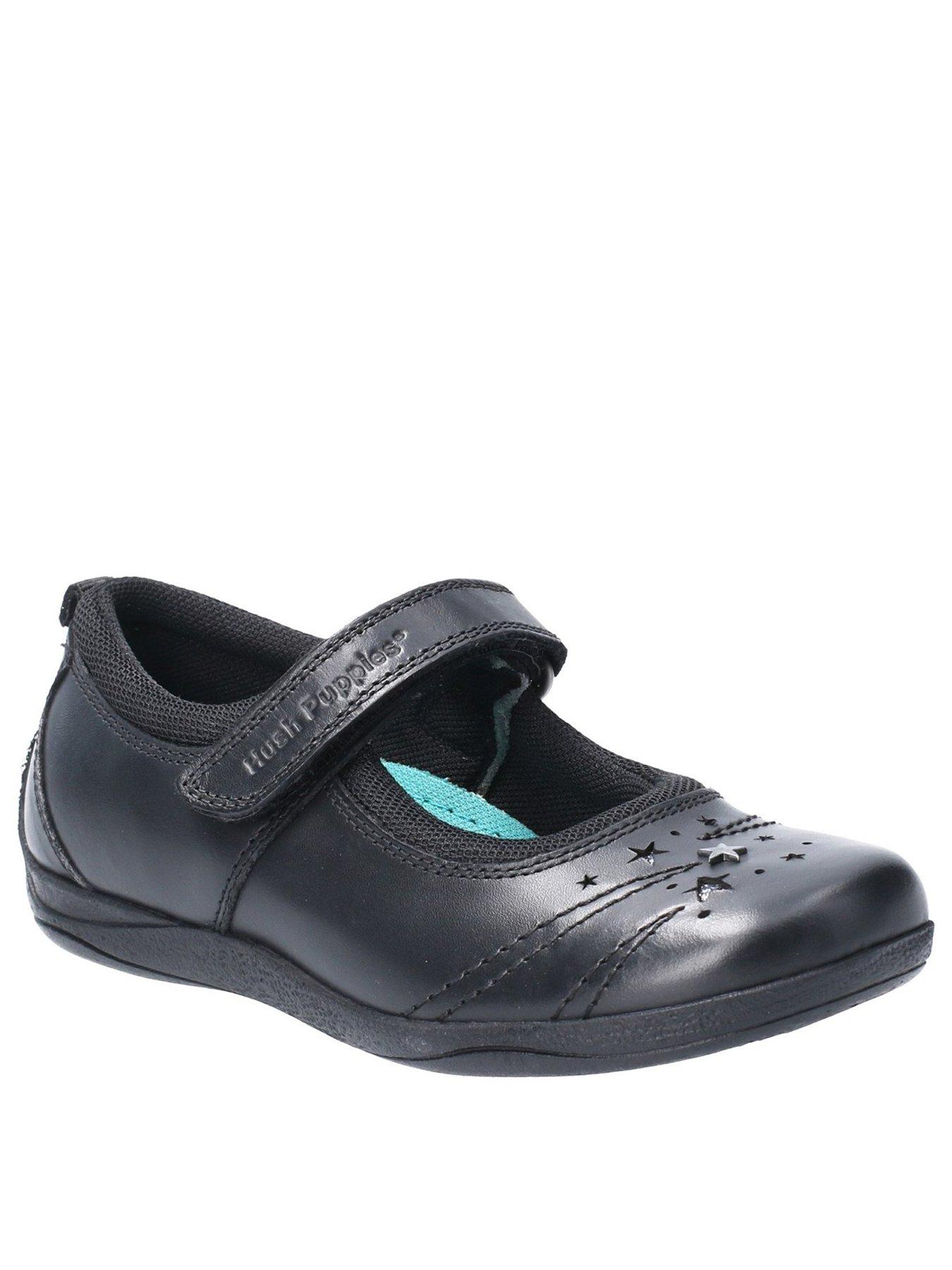 Image 1 of 4 of Hush Puppies Amber Mary Jane Back To&nbsp;School Shoe - Black