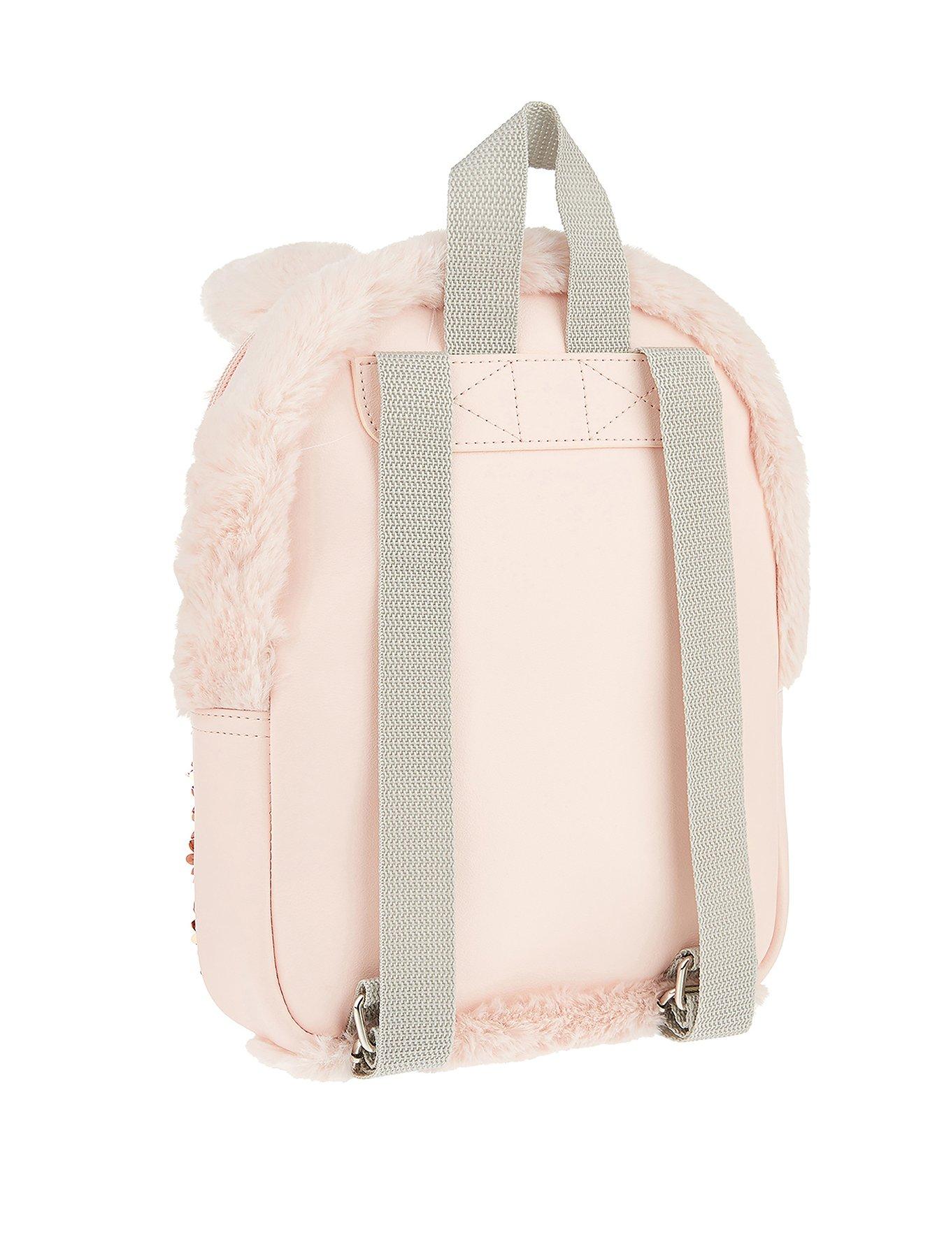 fluffy backpack