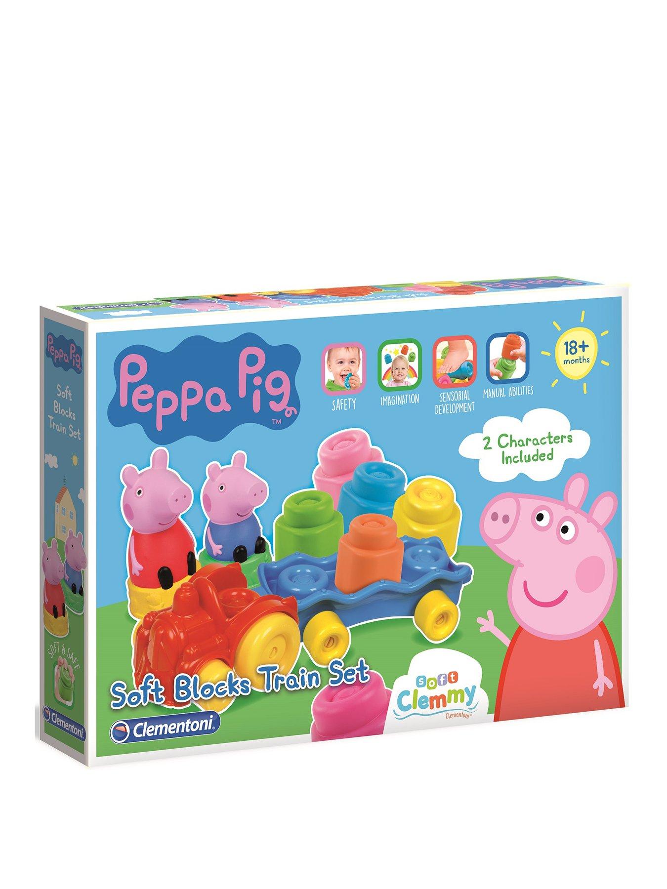 peppa pig train set