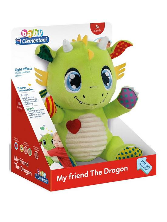 front image of baby-clementoni-baby-dragon