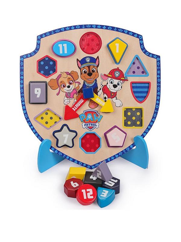 Details about   Paw Patrol Wooden Puzzle Clock 